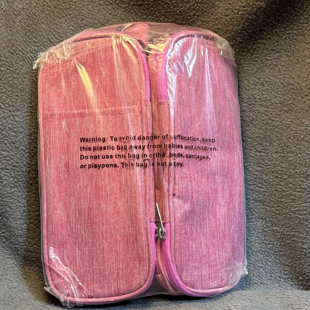Pink Travel Toiletry Bag